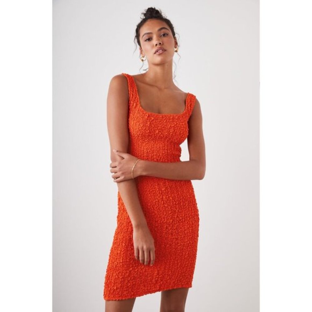 RAILS Julie Dress MINI CHERY RED SIZE S